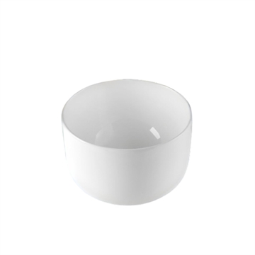 Fiore Mini hvid - Lille håndvask Ø25cm. i blank hvid porcelæn